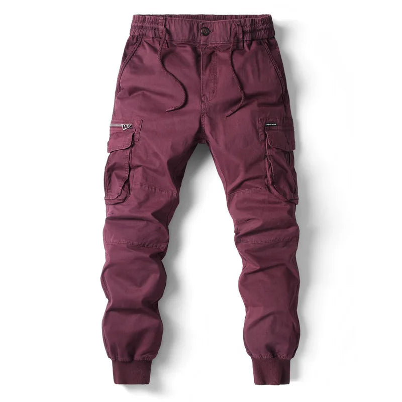Jogger cargo homme utilitaire résistant style épuré