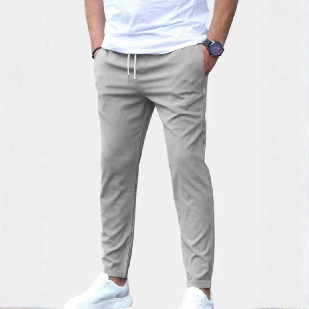 Pantalon homme élastique premium confort et élégance urbaine