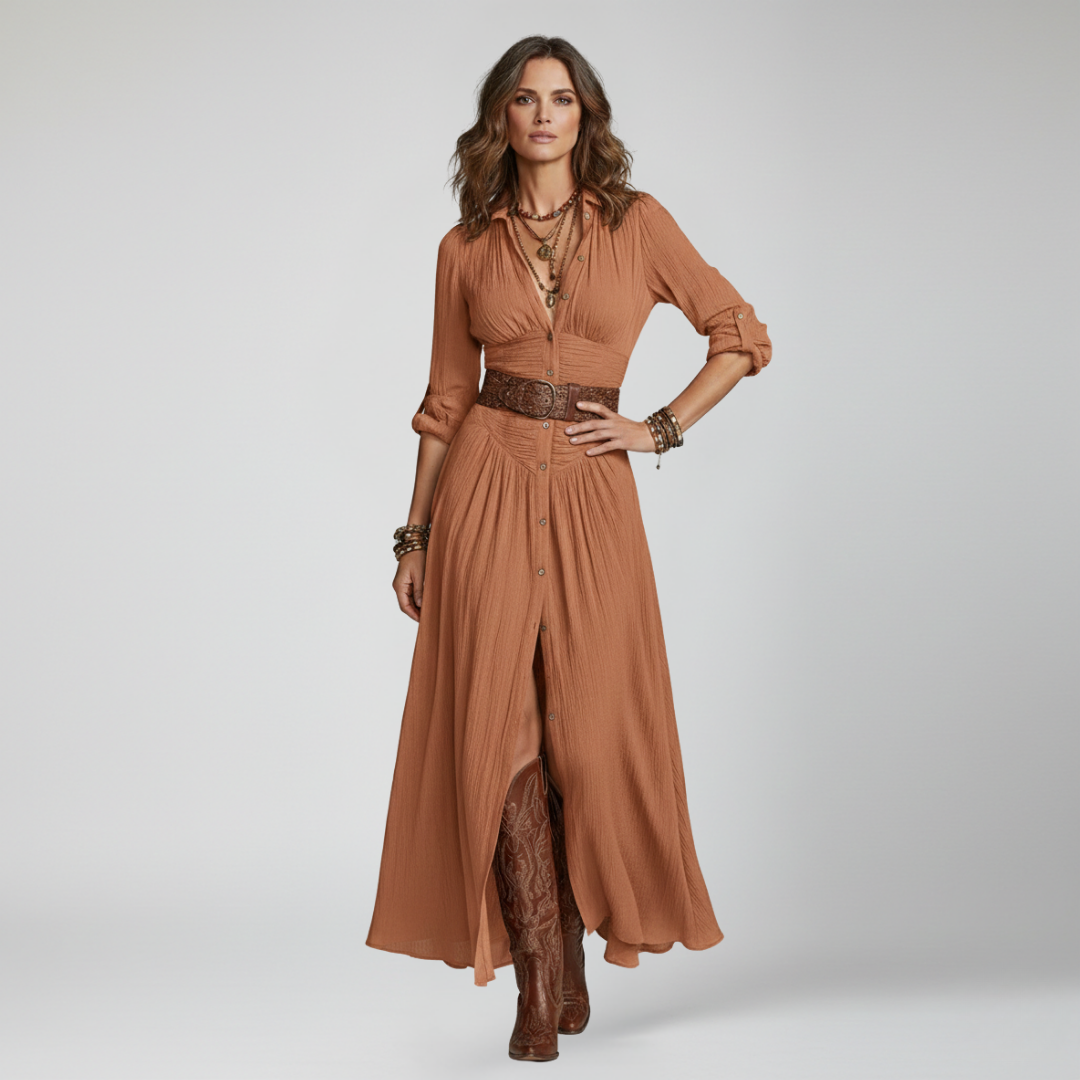 Robe Juliette avec ceinture