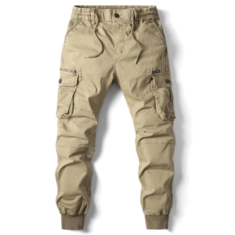 Jogger cargo homme utilitaire résistant style épuré