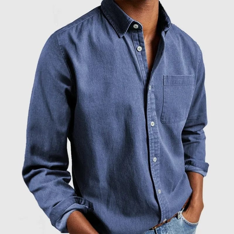 Chemise homme coupe premium casual structure quotidien