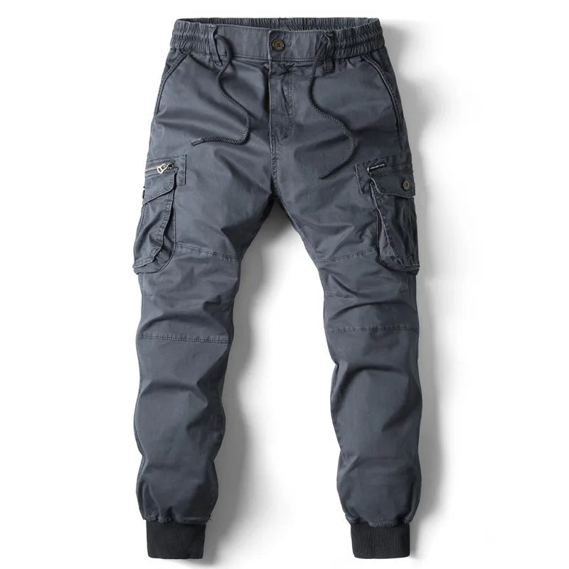 Jogger cargo homme utilitaire résistant style épuré