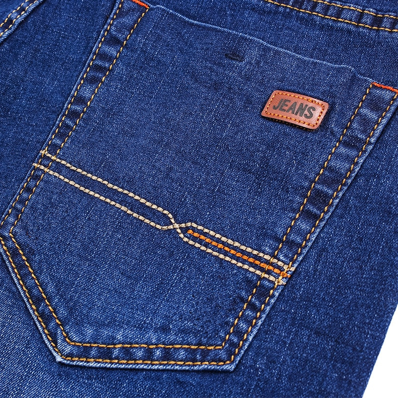 Jean Coupe Cintrée Denim Extensible pour Homme