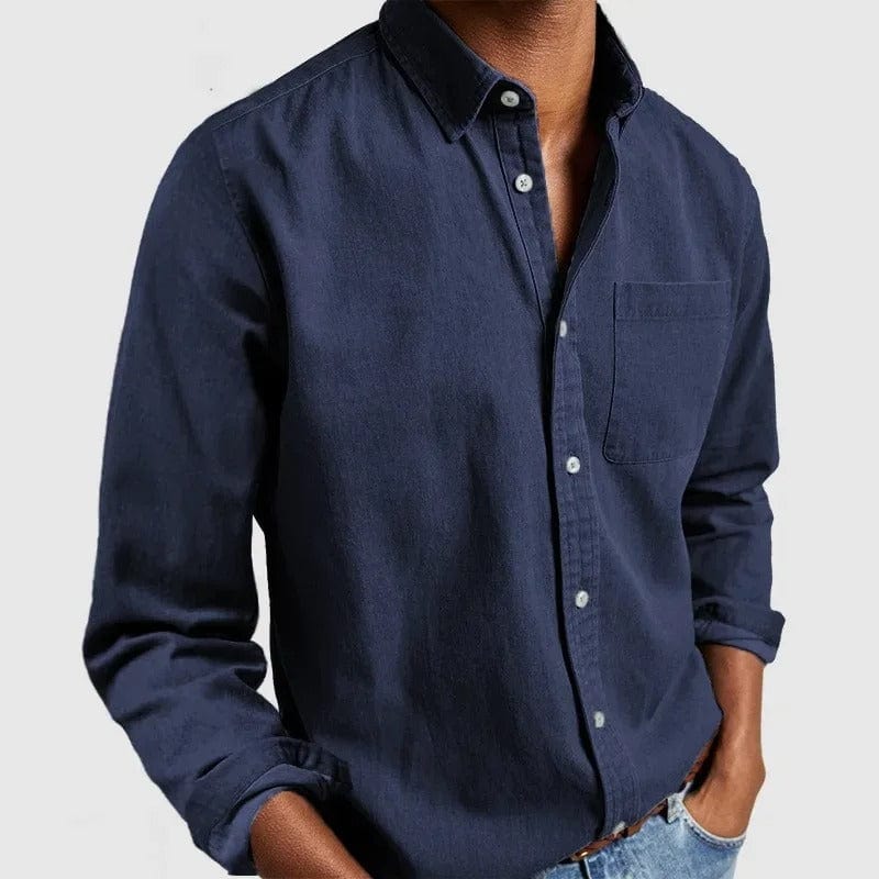 Chemise homme coupe premium casual structure quotidien