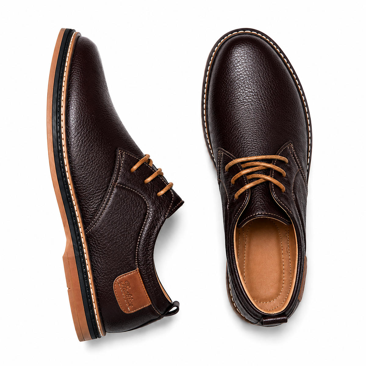 Chaussures homme cuir fait main coutures artisanales premium