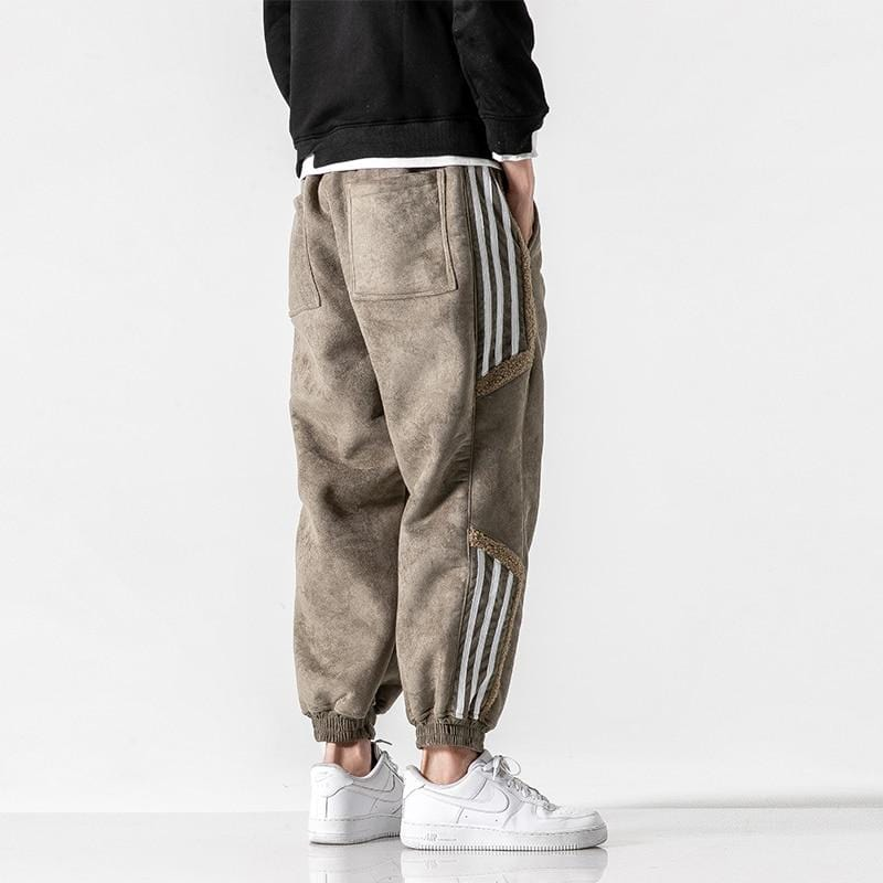 Jogger homme panel streetwear coupe décontractée urbaine