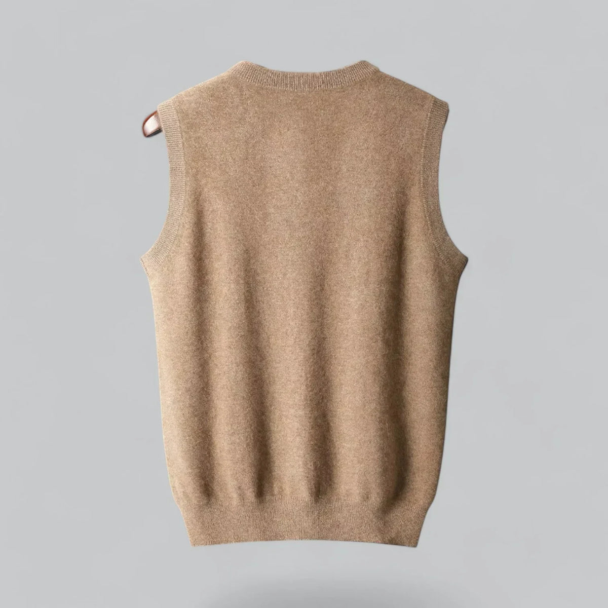 Pull col V homme tricoté doux casual smart confort