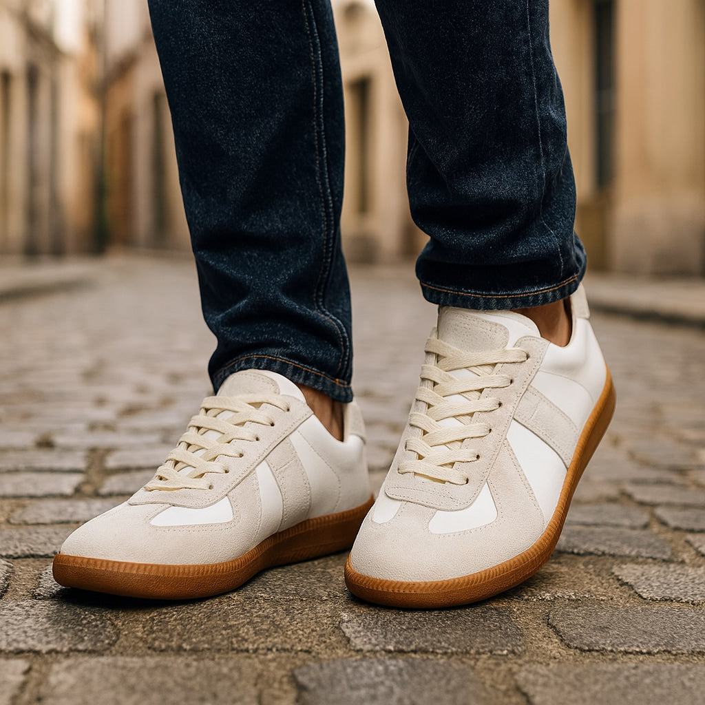 Sneakers homme lacets antidérapants confort toute la journée