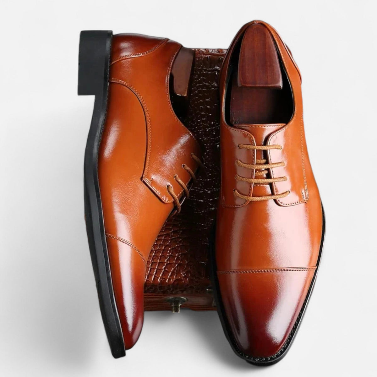 Chaussures Oxford homme cuir premium élégance classique