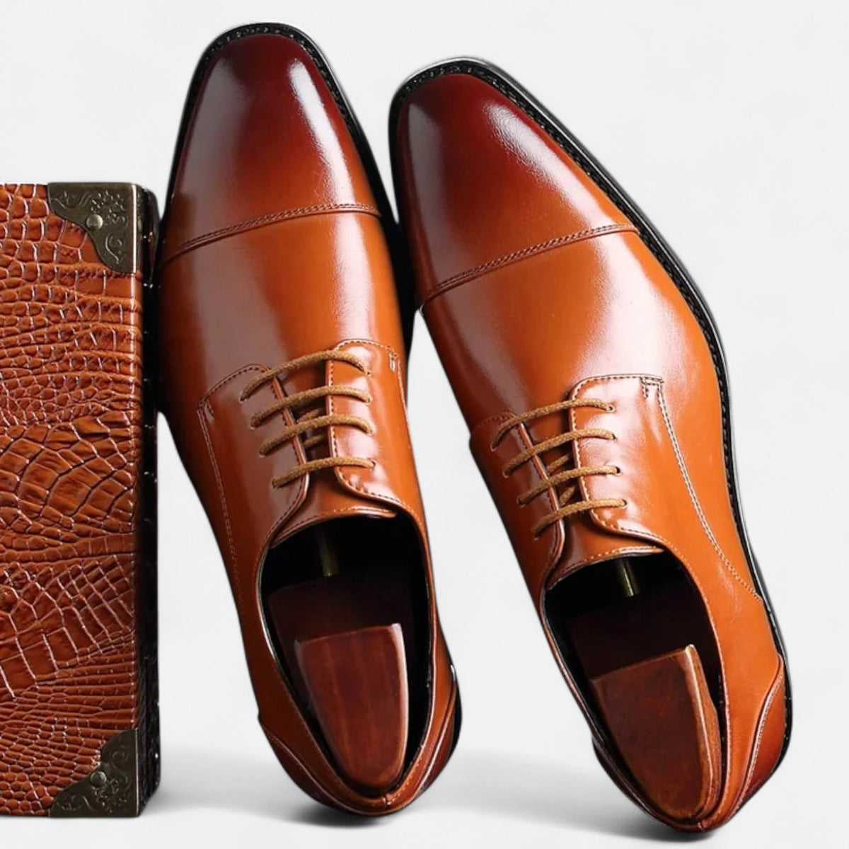 Chaussures Oxford homme cuir premium élégance classique
