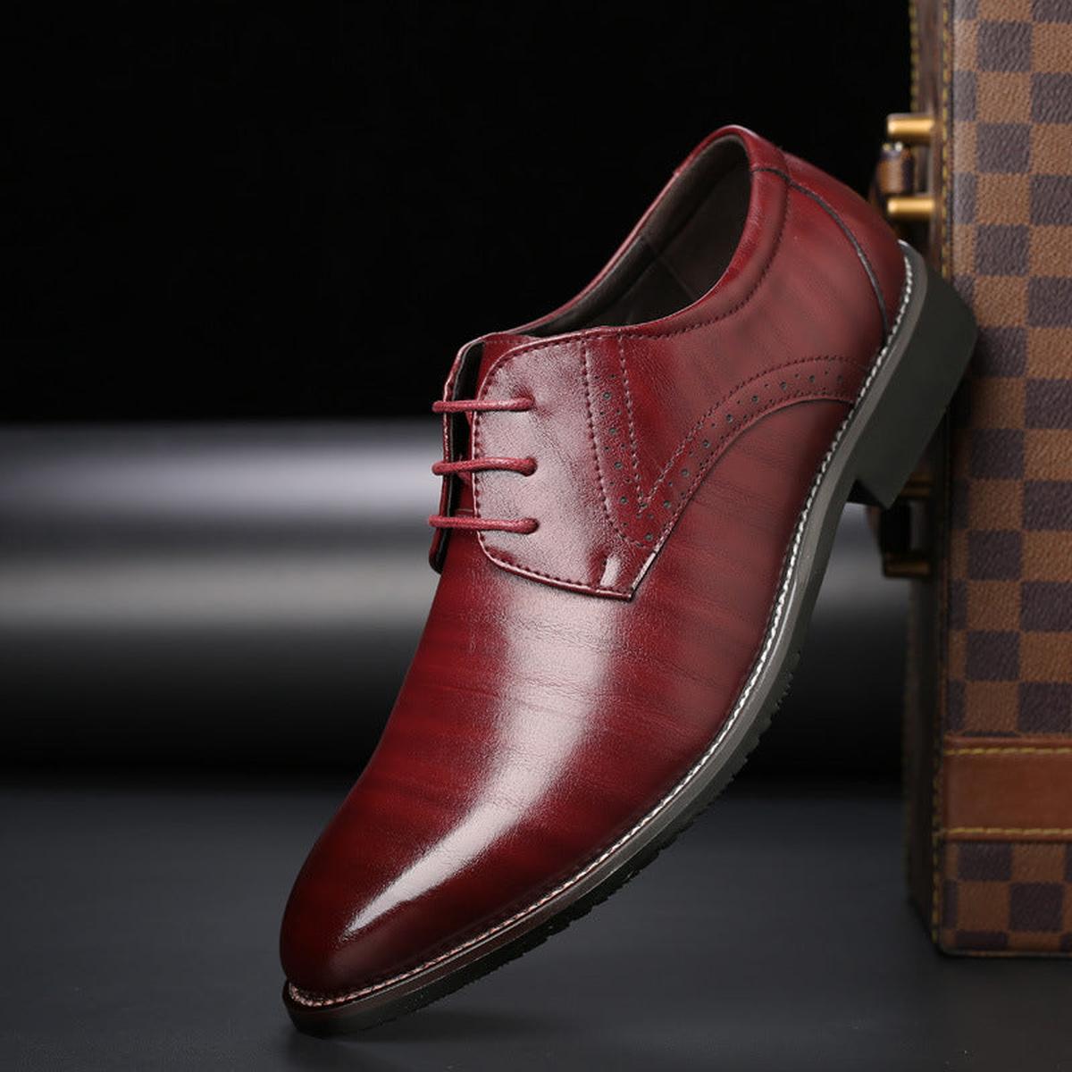 Chaussures lacets homme formelles cuir intemporelles élégantes