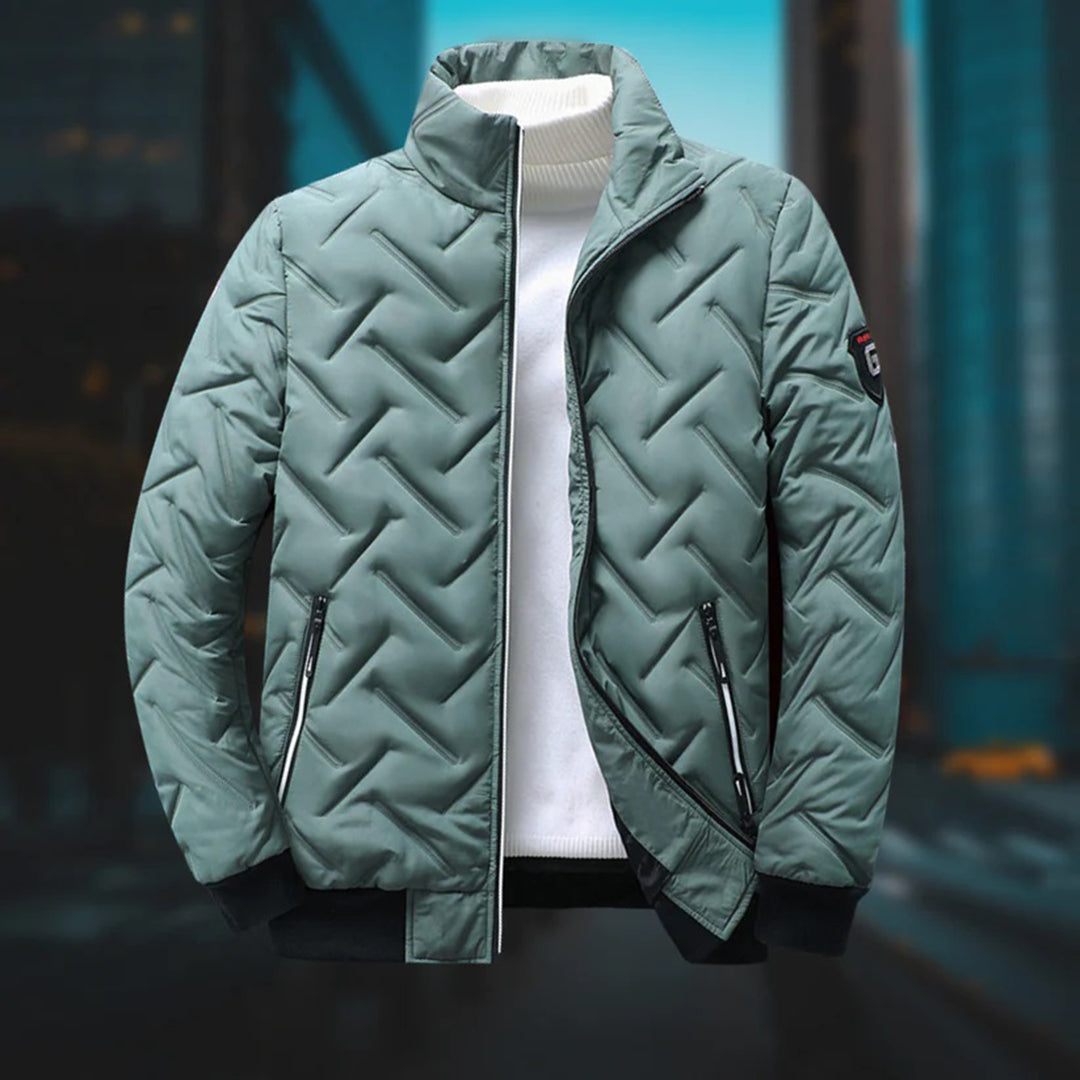 Lightweight men’s puffer jacket by Hugo, insulated for everyday comfort