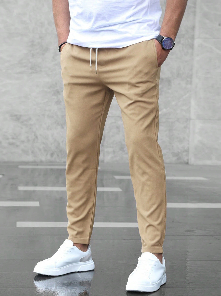 Pantalon homme élastique premium confort et élégance urbaine