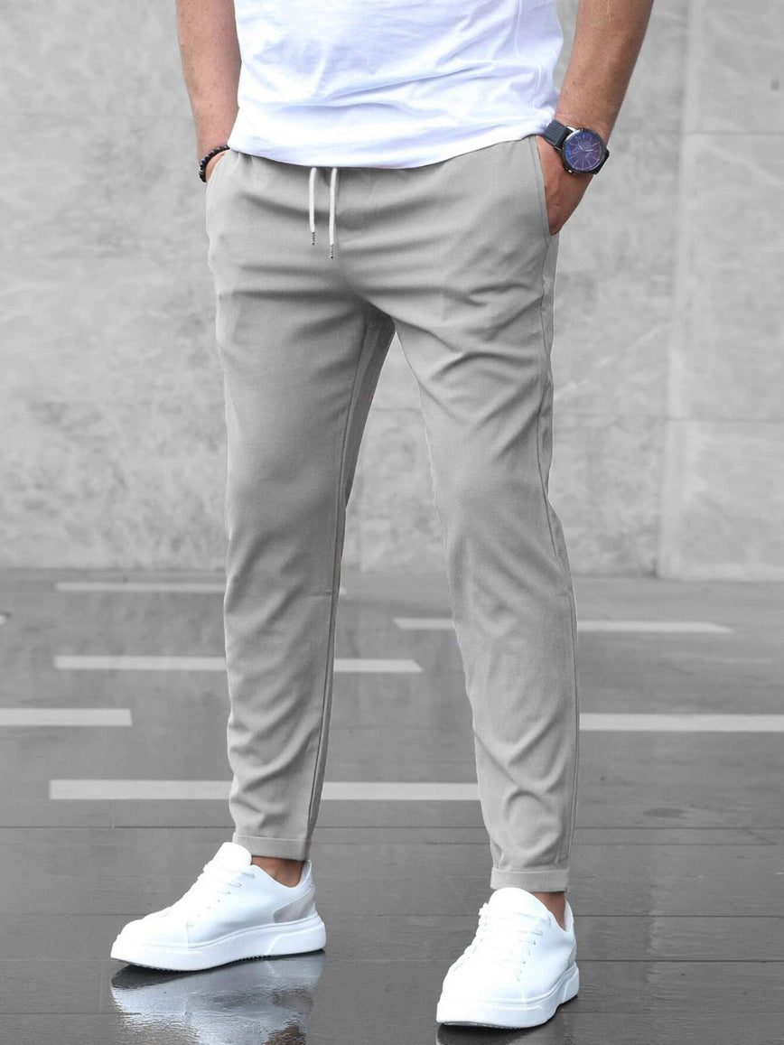 Pantalon homme élastique premium confort et élégance urbaine