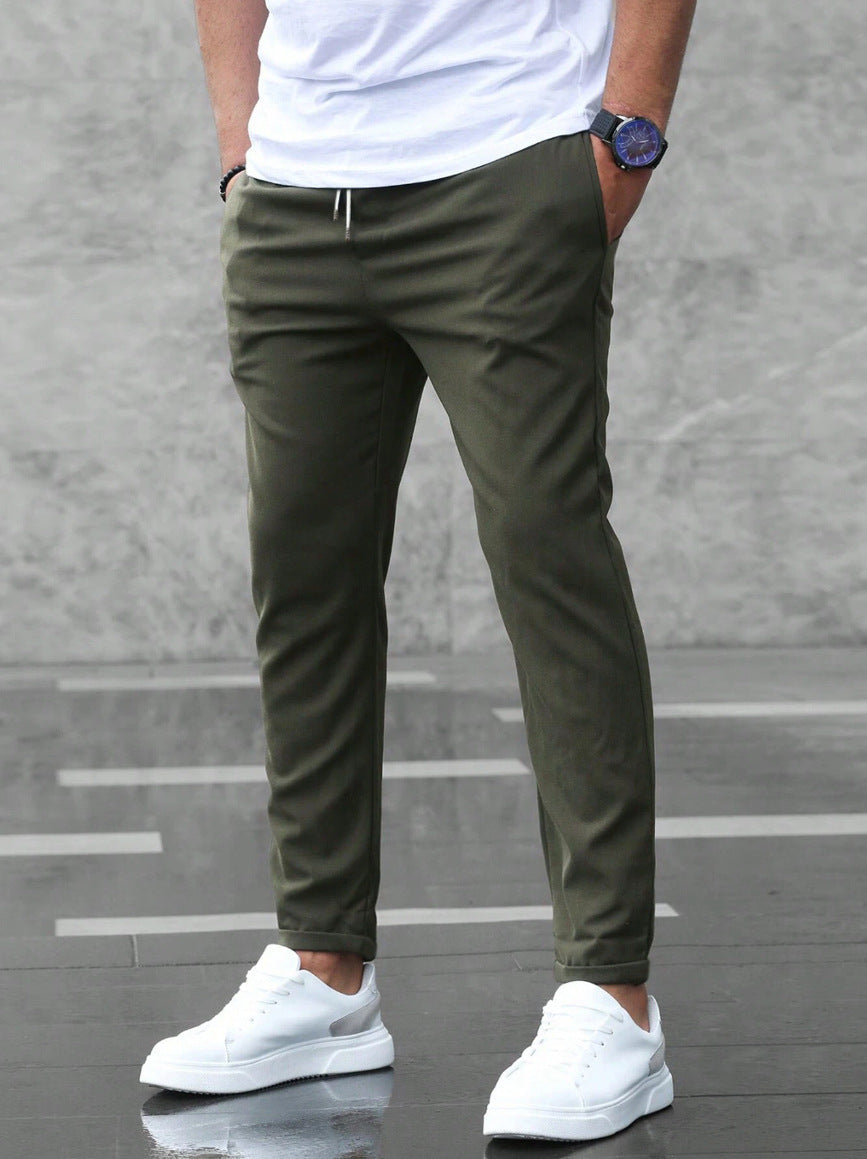Pantalon homme élastique premium confort et élégance urbaine