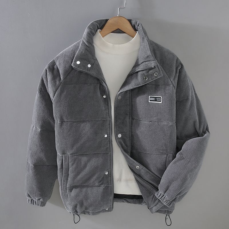 Veste homme velours côtelé coupe soignée automne hiver