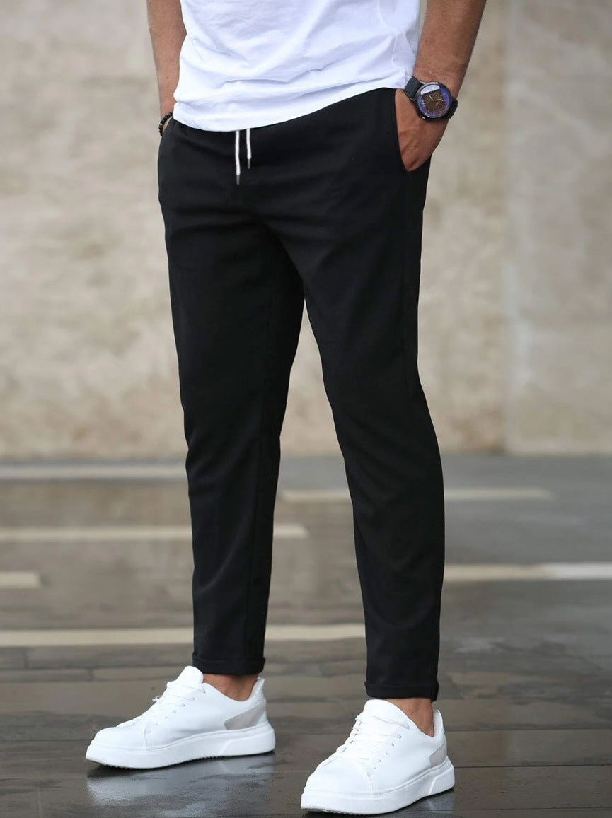 Pantalon homme élastique premium confort et élégance urbaine