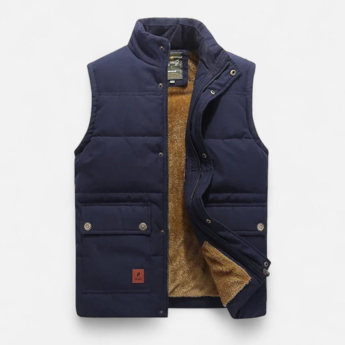 Gilet sans manches homme bodywarmer élégant coupe sobre