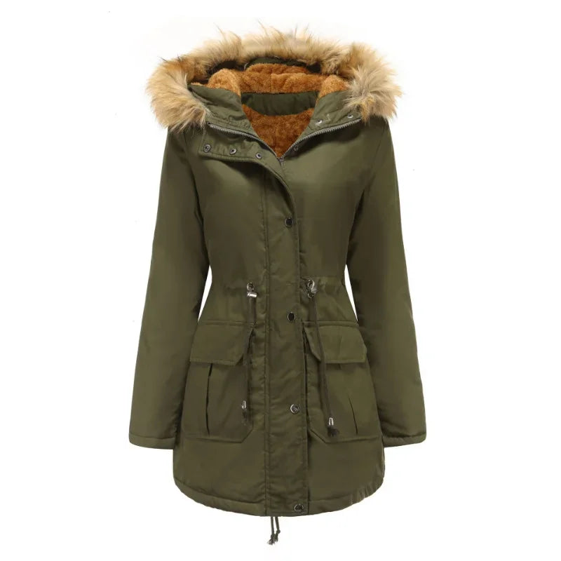 Giacca invernale da donna isolante, calda e funzionale, per l’outdoor