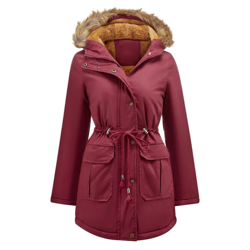 Giacca invernale da donna isolante, calda e funzionale, per l’outdoor