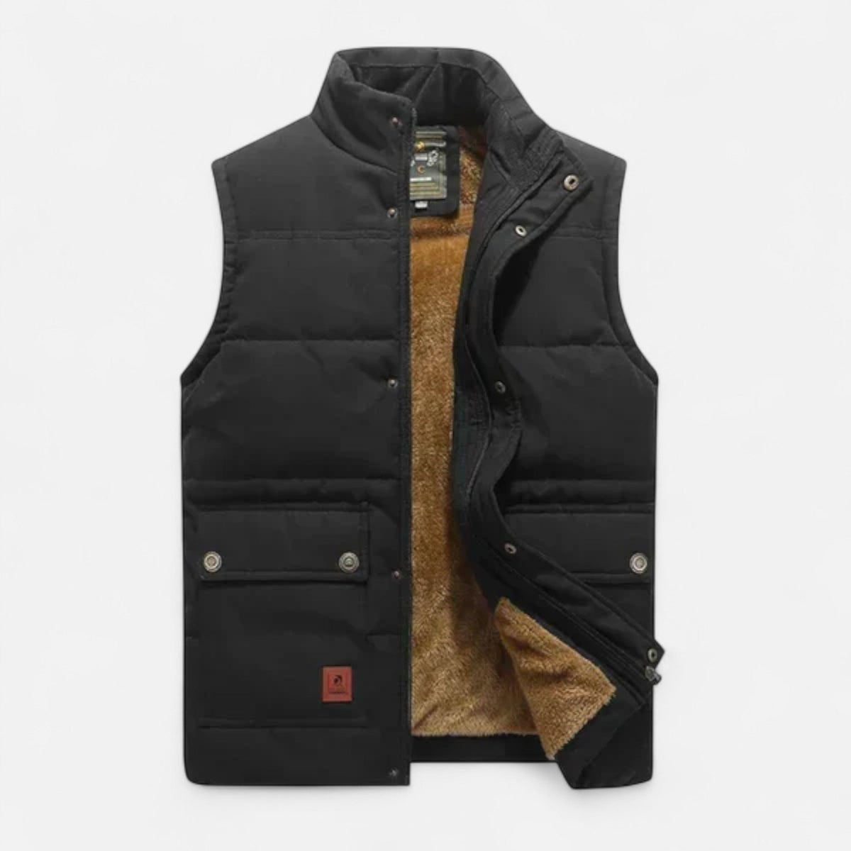 Gilet sans manches homme bodywarmer élégant coupe sobre