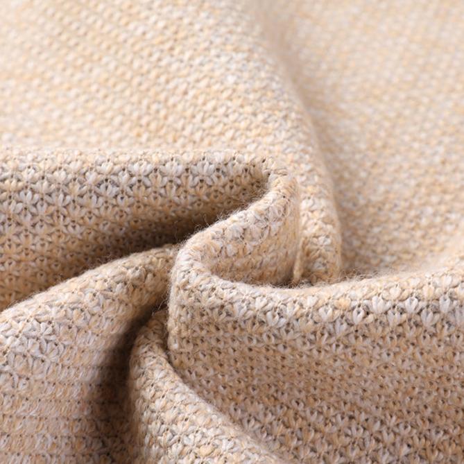 Men's lightweight textured knit jacket for mid-season wear