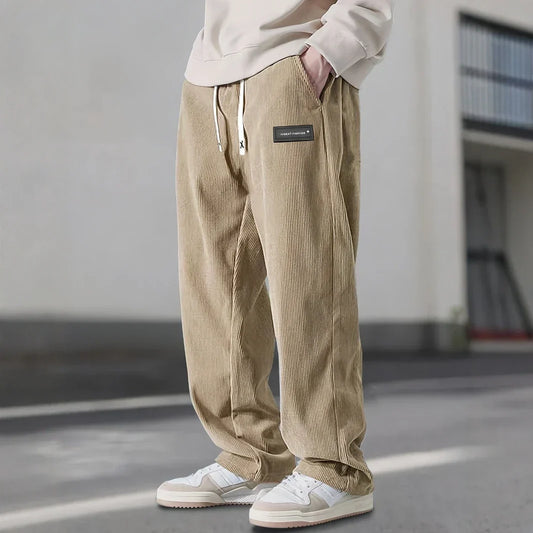 Pantaloni in velluto a coste da uomo Laurent, comodi, moderni e resistenti