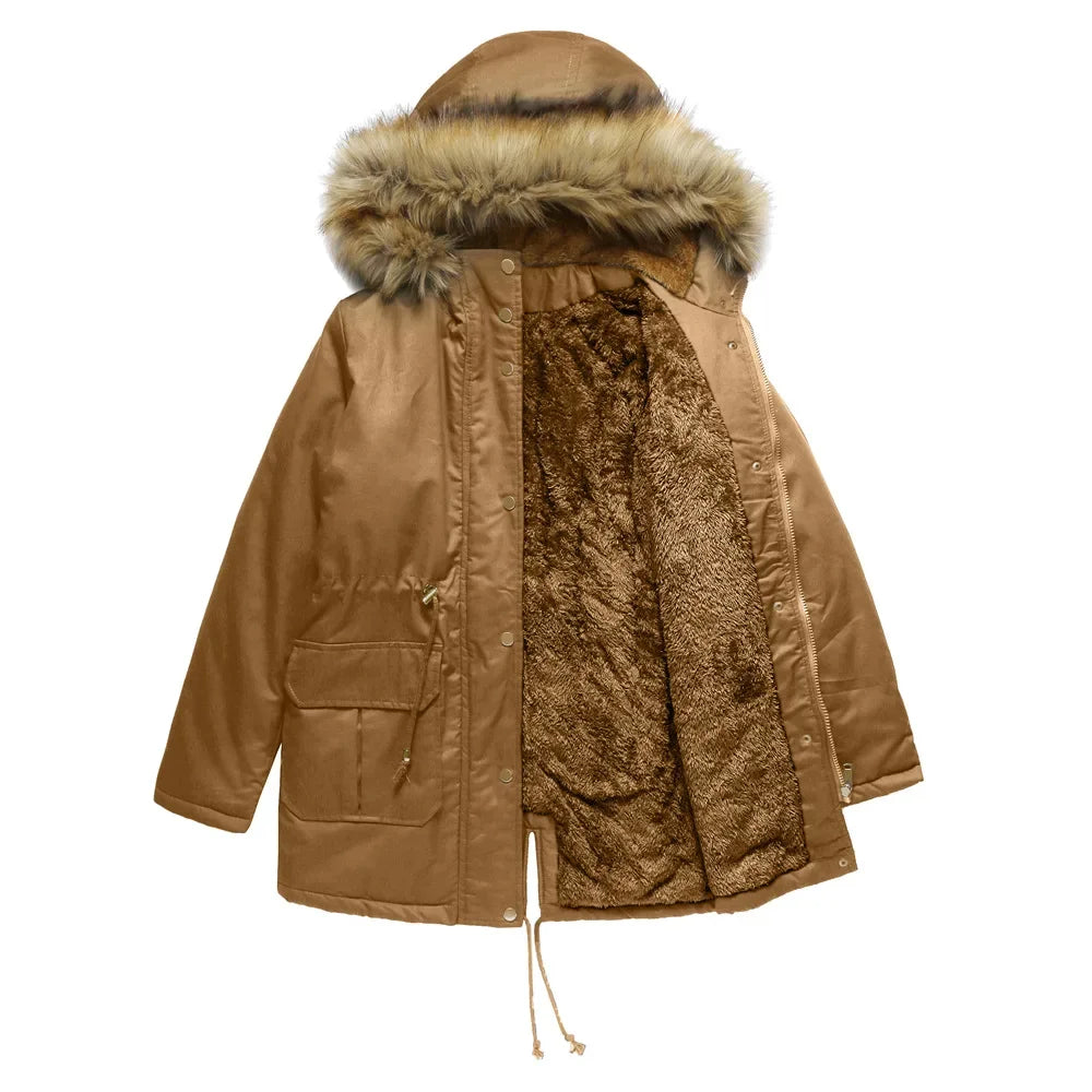 Giacca invernale da donna isolante, calda e funzionale, per l’outdoor