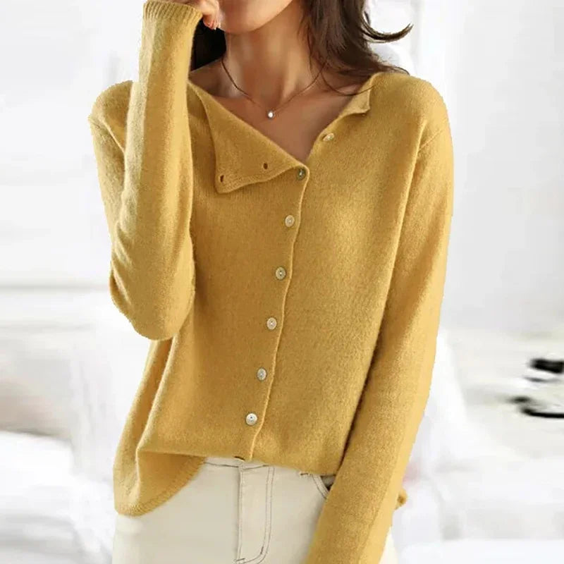 Maglione da donna Gabrielle in cashmere lavorato a maglia, caldo, raffinato e morbido