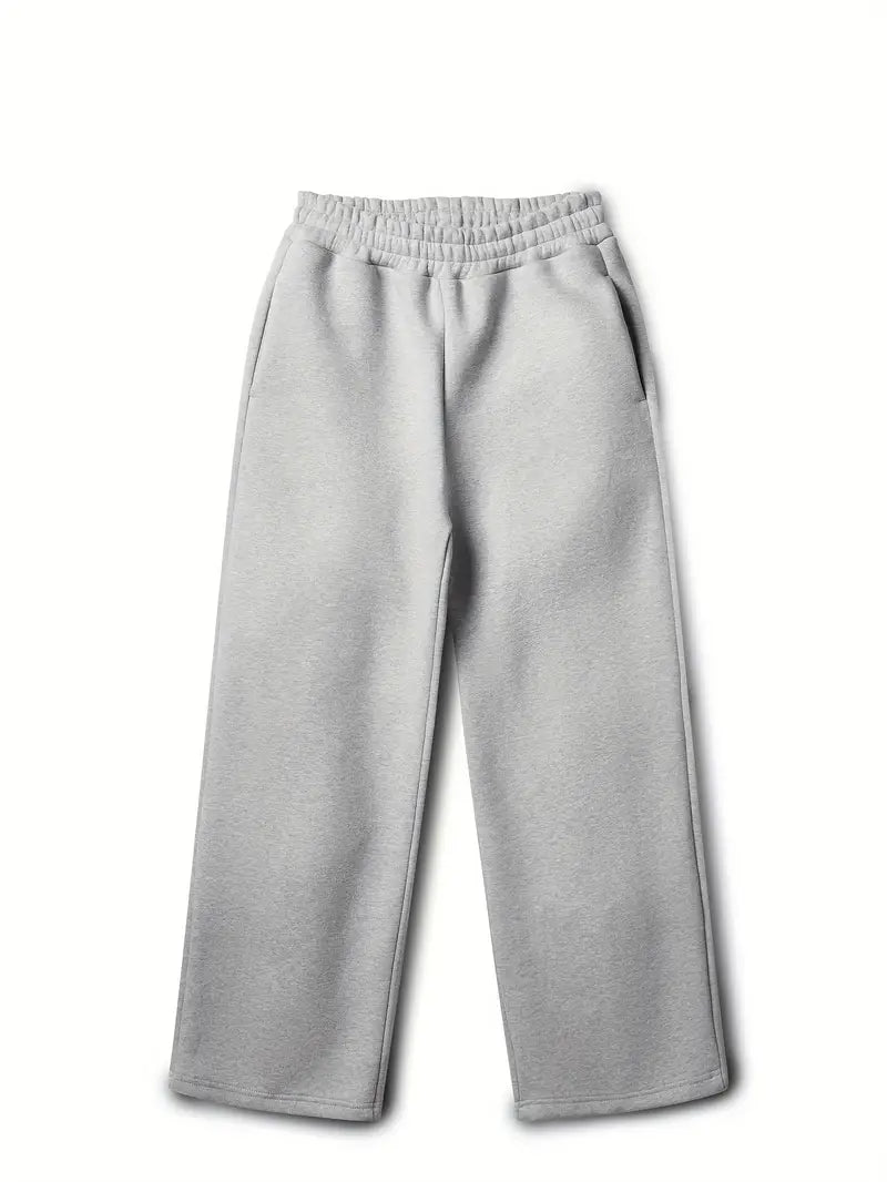 Ensemble jogging homme hoodie pantalon droit coordonné confort
