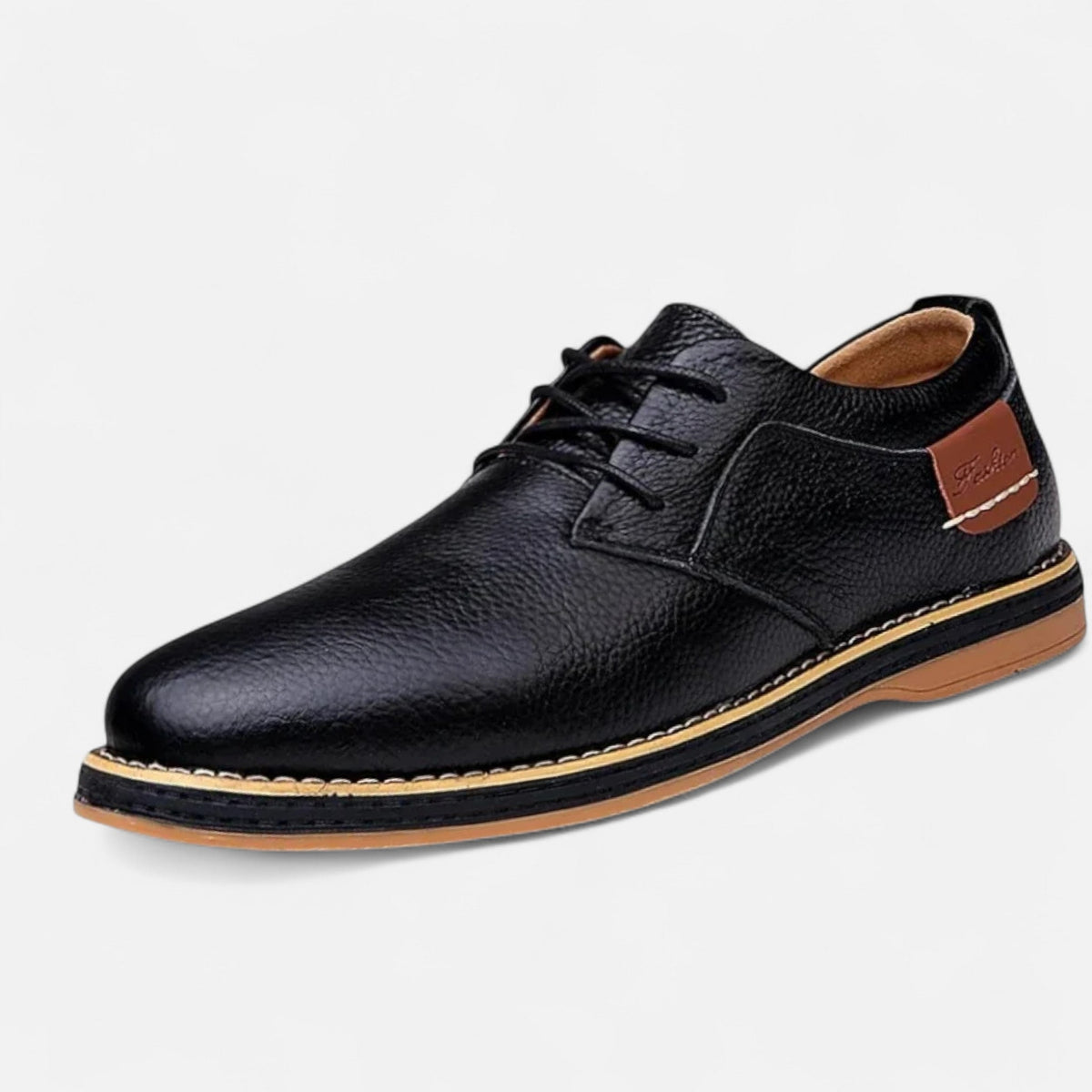 Chaussures homme cuir fait main coutures artisanales premium
