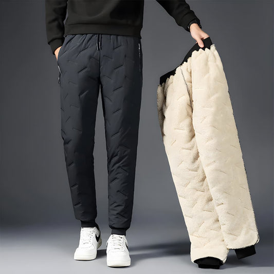 Pantalón térmico impermeable de polar para mujer Leila, con bolsillos