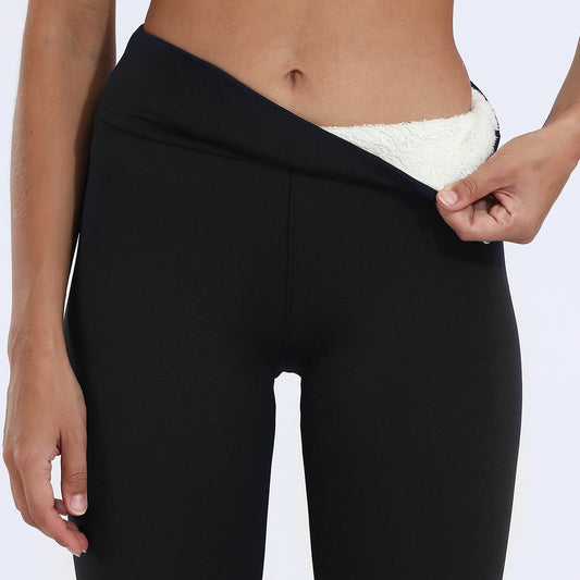 Leggings de mujer con forro polar, cálidos y cómodos para el invierno