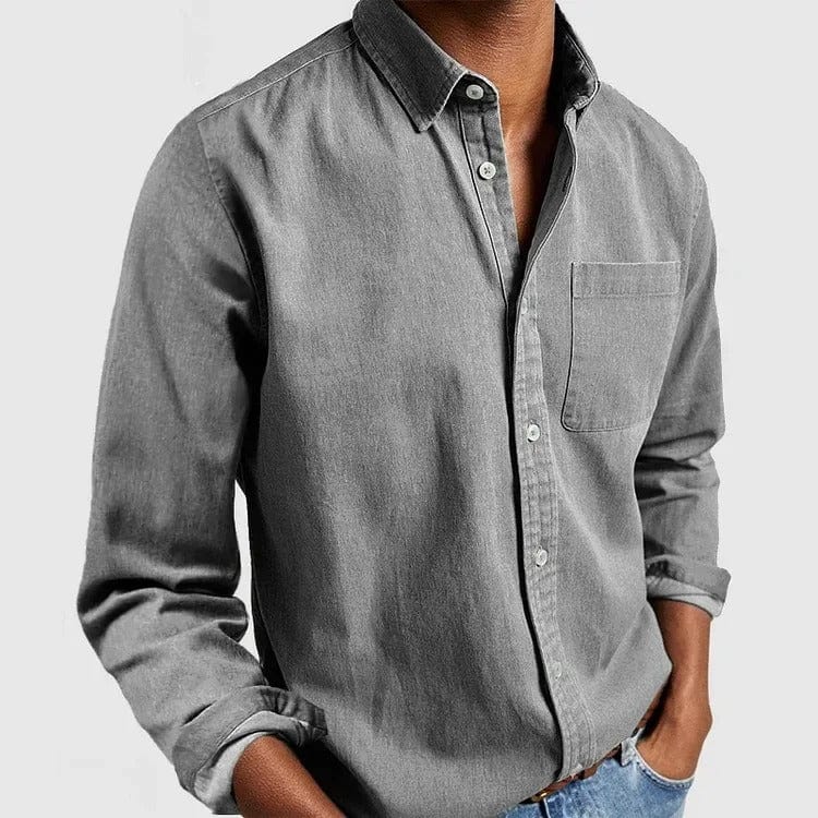 Chemise homme coupe premium casual structure quotidien