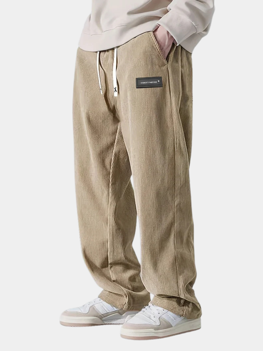 Pantaloni in velluto a coste da uomo Laurent, comodi, moderni e resistenti