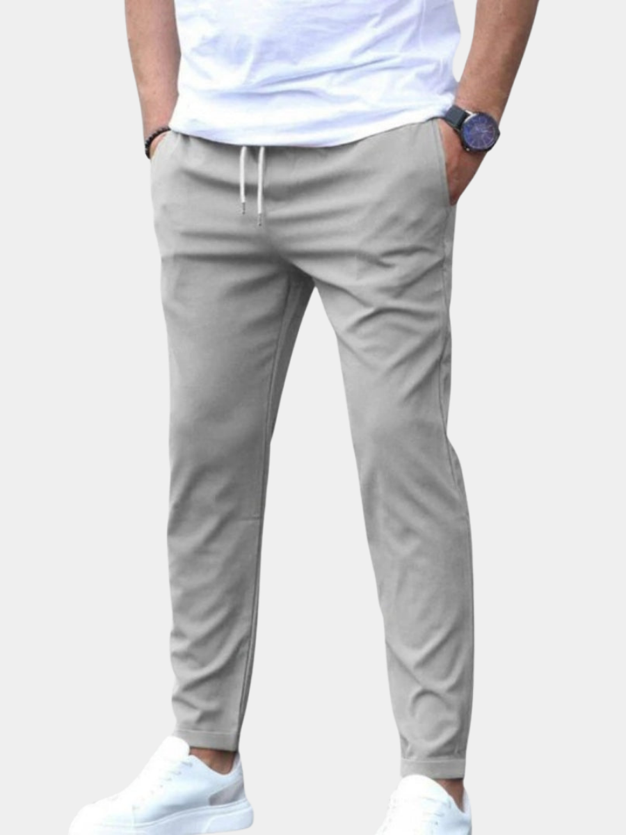 Pantalon homme élastique premium confort et élégance urbaine