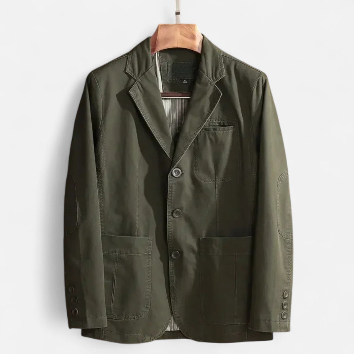 Blazer homme grande taille coupe tailleur trois boutons