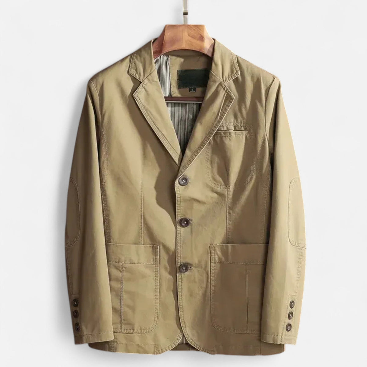 Blazer homme grande taille coupe tailleur trois boutons