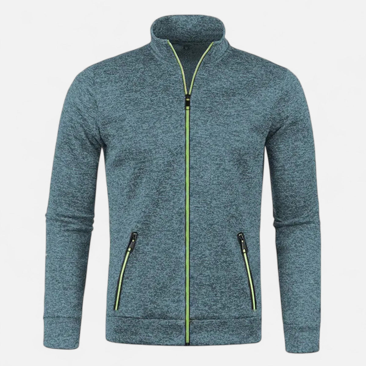 Cardigan zippé homme maille fine polyvalent automne hiver