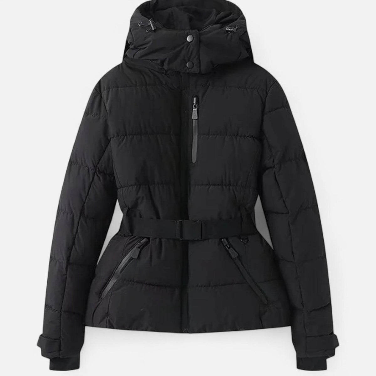 Chaqueta de esquí entallada para mujer, impermeable, elegante y de alto rendimiento