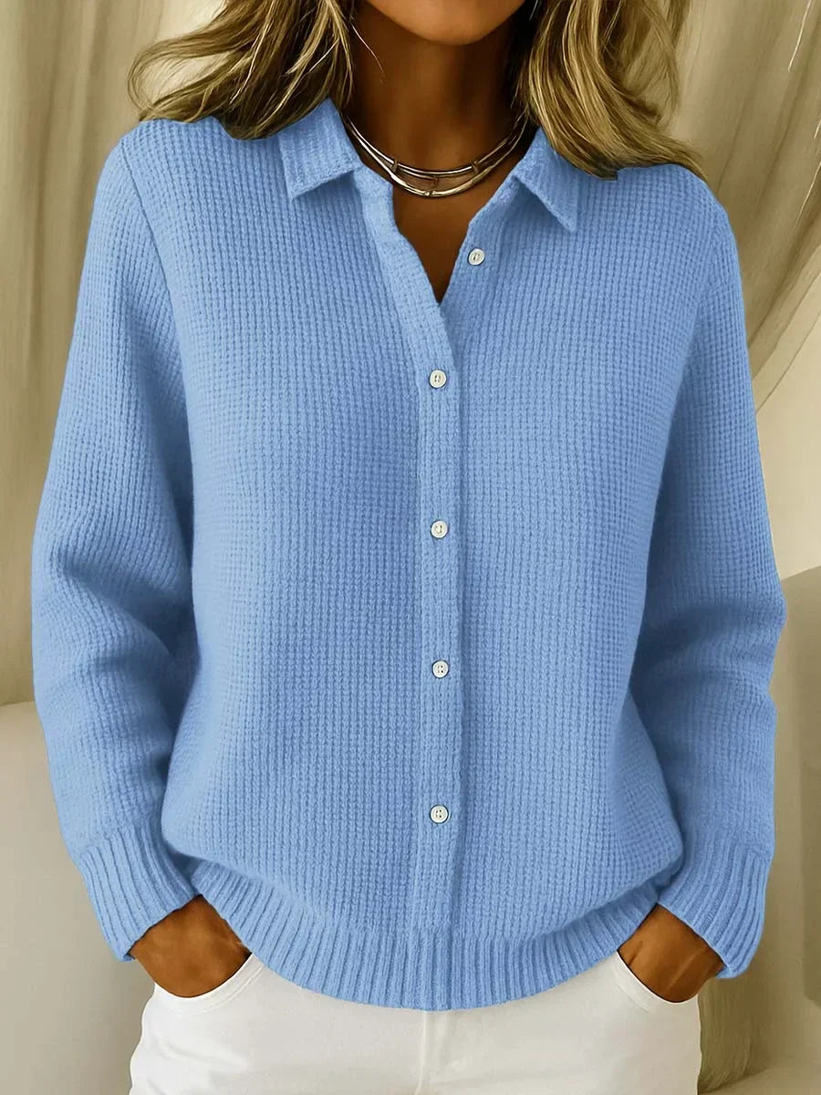 Cardigan da donna in maglia, comodo e oversize