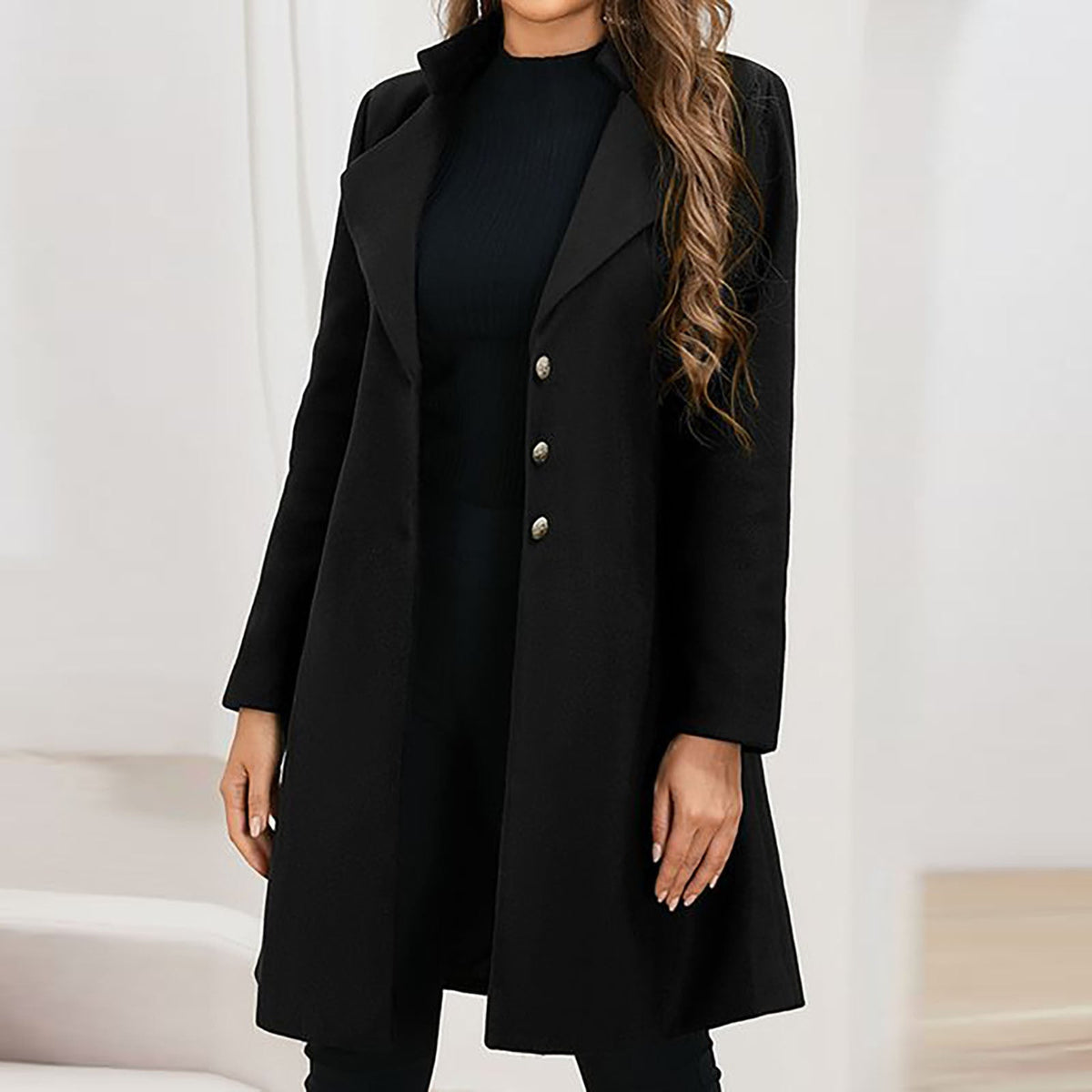 Manteau femme coupe tailleur artisanat italien premium