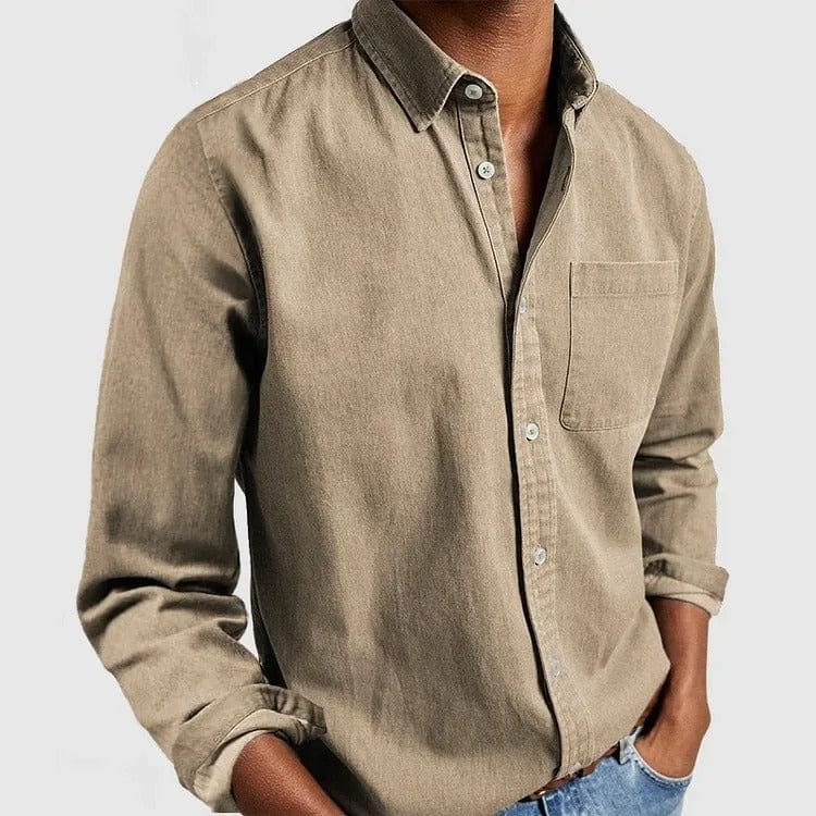Chemise homme coupe premium casual structure quotidien