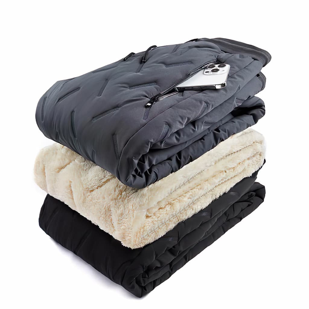 Women's waterproof fleece-lined thermal pants with pockets, Leila