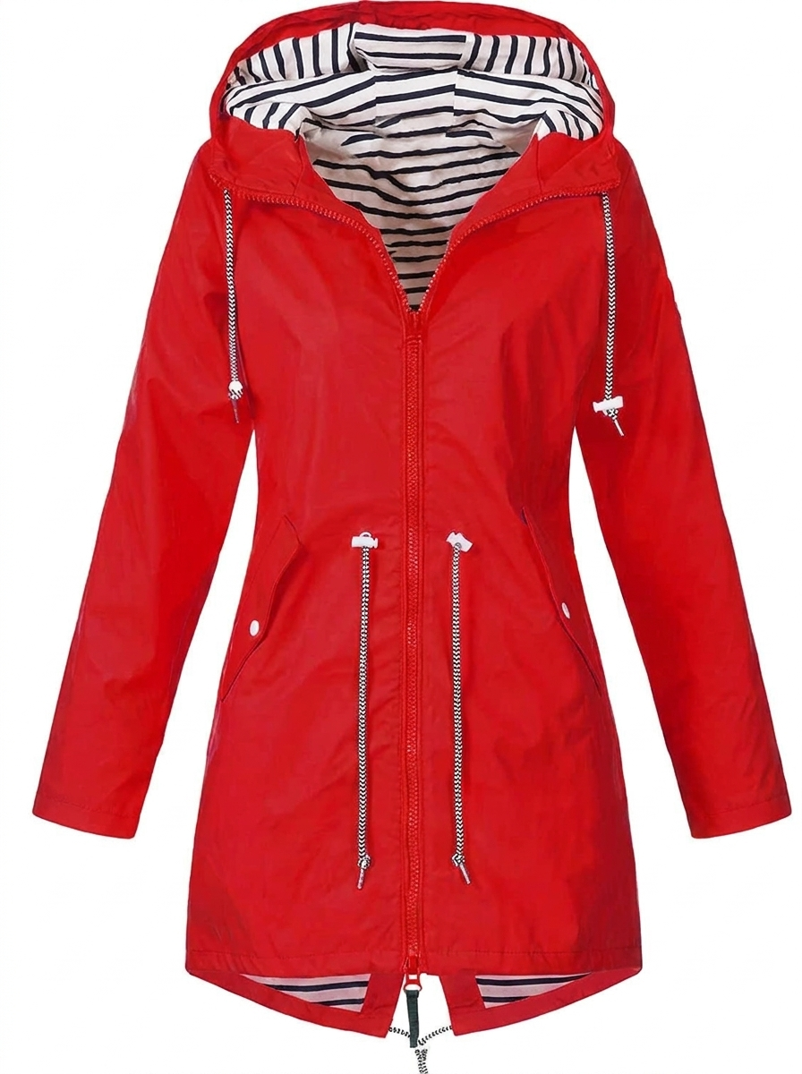 Imperméable femme coupe-vent léger élégant toutes saisons