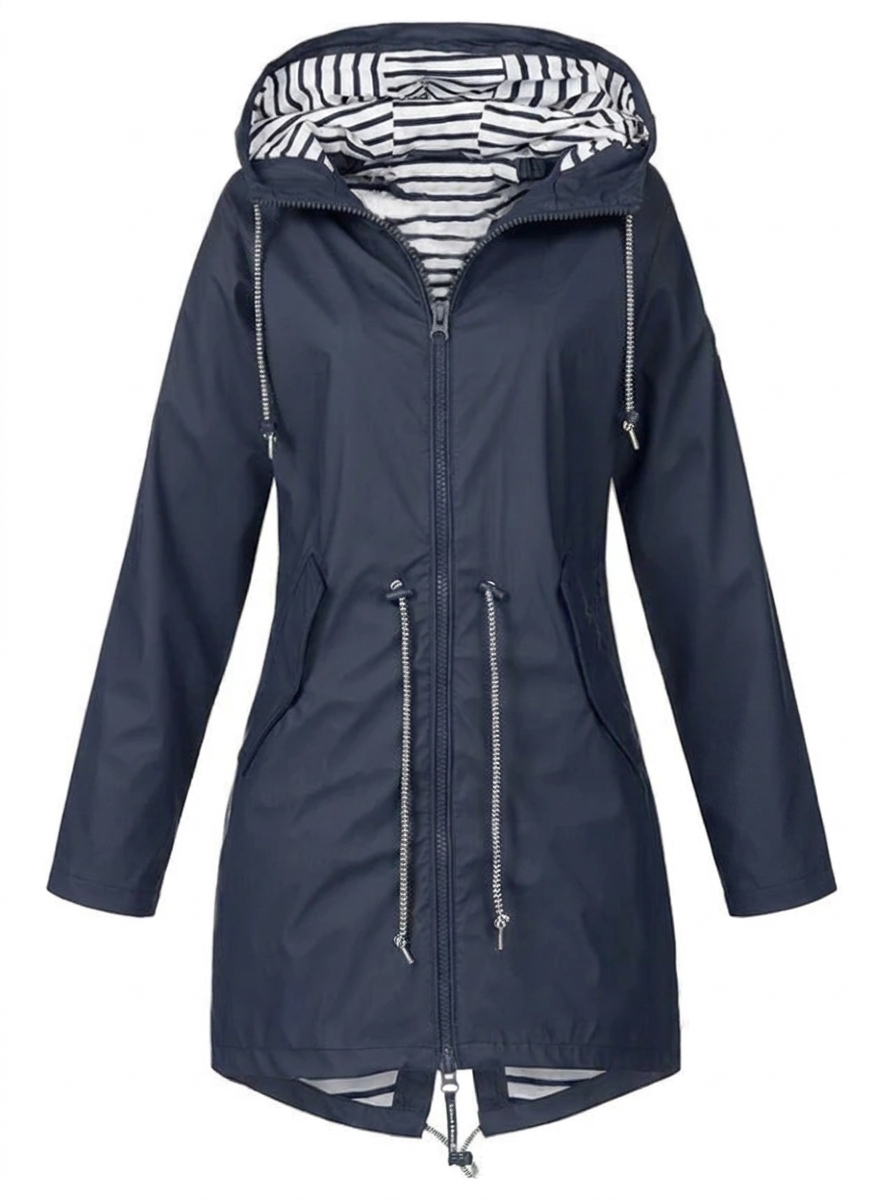 Imperméable femme coupe-vent léger élégant toutes saisons