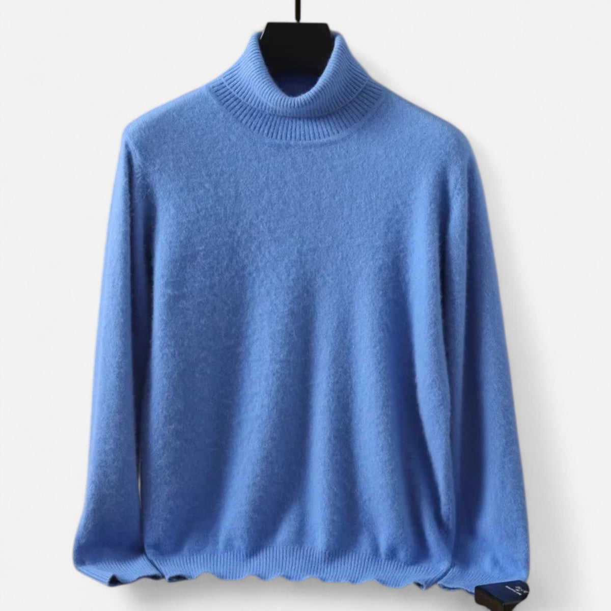 Men’s classic cashmere crew-neck sweater, understated heirloom luxury