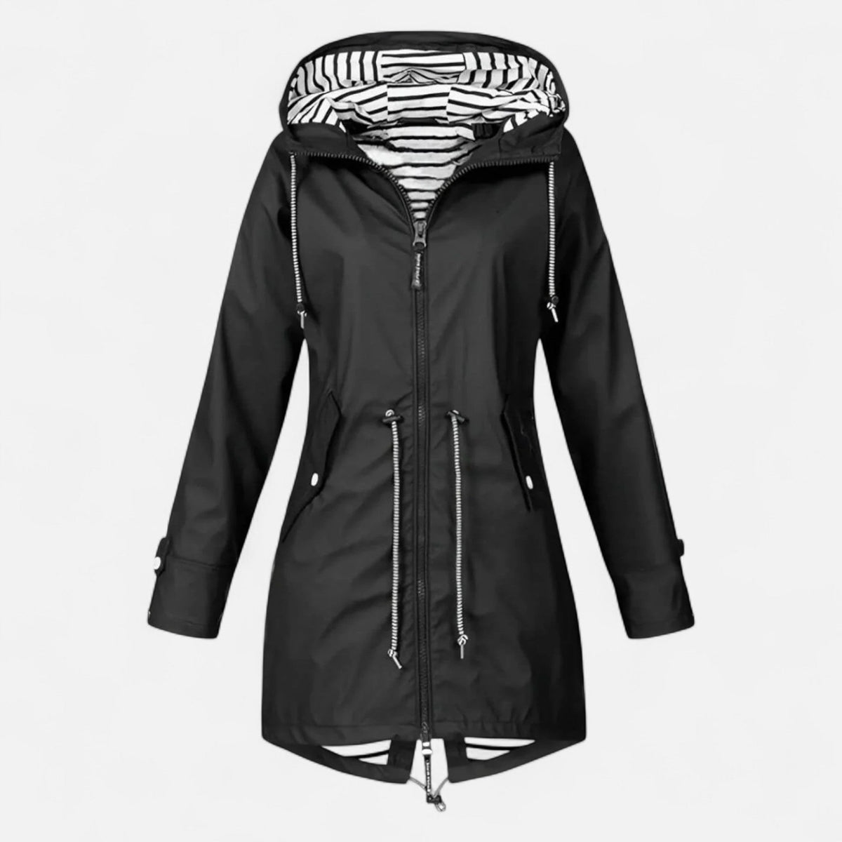Veste femme imperméable waterproof coupe soignée mi-saison