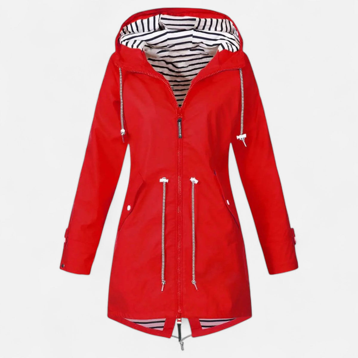 Veste femme imperméable waterproof coupe soignée mi-saison