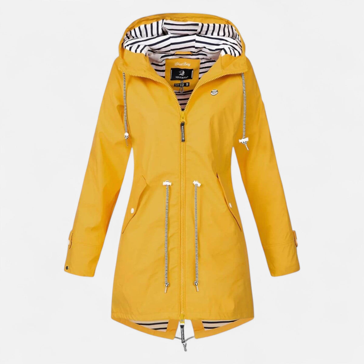 Veste femme imperméable waterproof coupe soignée mi-saison